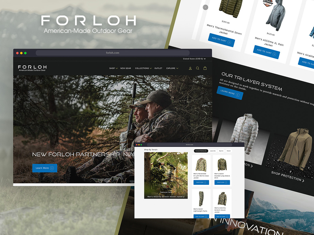FORLOH site reskin